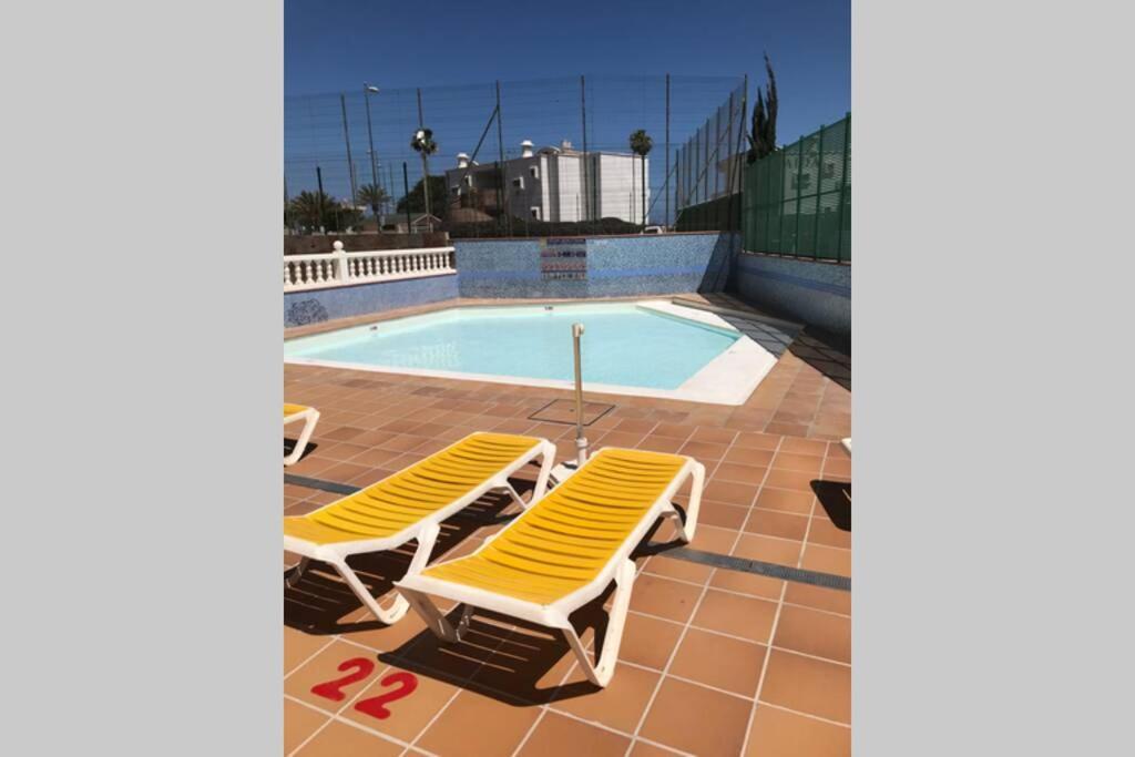 Yumbo Beach Apartment Perfect Location Free Fast Wifi Playa del Ingles  Exterior foto